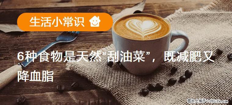 【生活小常识】6种食物是天然“刮油菜”，既减肥又降血脂 - 铜仁生活资讯 - 铜仁28生活网 tr.28life.net